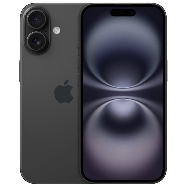 Smartfon APPLE iPhone 16 5G 128GB 6.1" Czarny (Stan Doskonały)