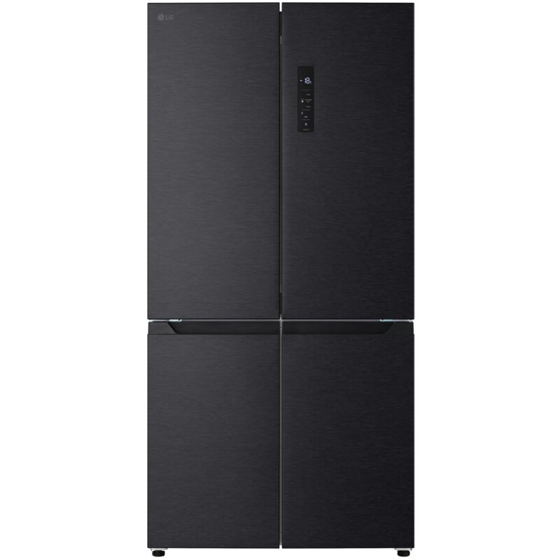 Lodówka LG GMM42ABBEH No frost Side by side 190cm Czarna