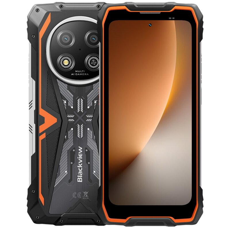 Smartfon BLACKVIEW Rock 2 5G 12/256GB 6.67" 120Hz Pomarańczowy