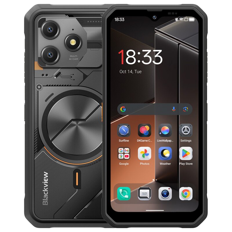 Smartfon BLACKVIEW Fort 100 8/128GB 6.56" 90Hz Czarny