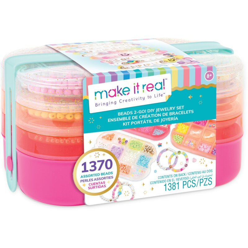 Zestaw kreatywny MAKE IT REAL Beads 2-Go