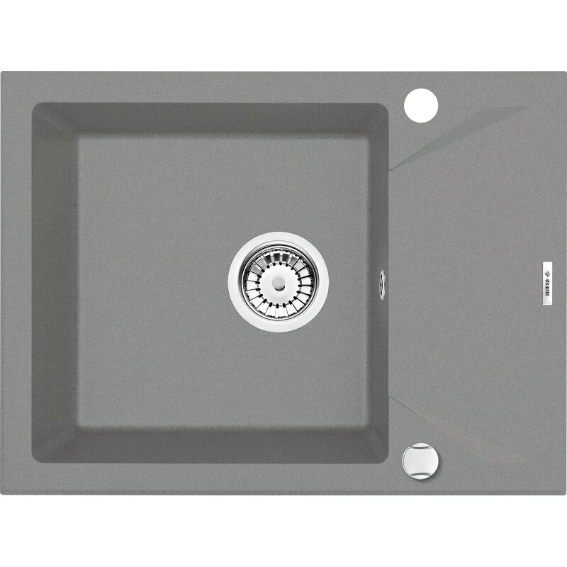 Deante EVORA ZQJ S11A Granitowy Szarość aluminium