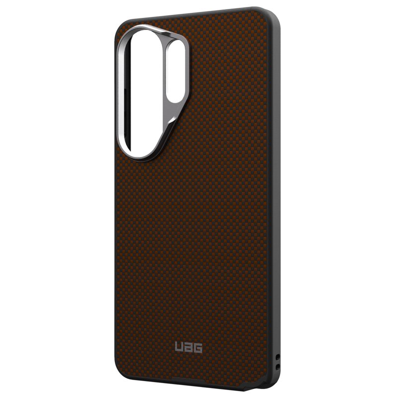 Etui UAG Fibr Armr Magnet do Samsung Galaxy S26 Ultra Pomarańczowo-szary