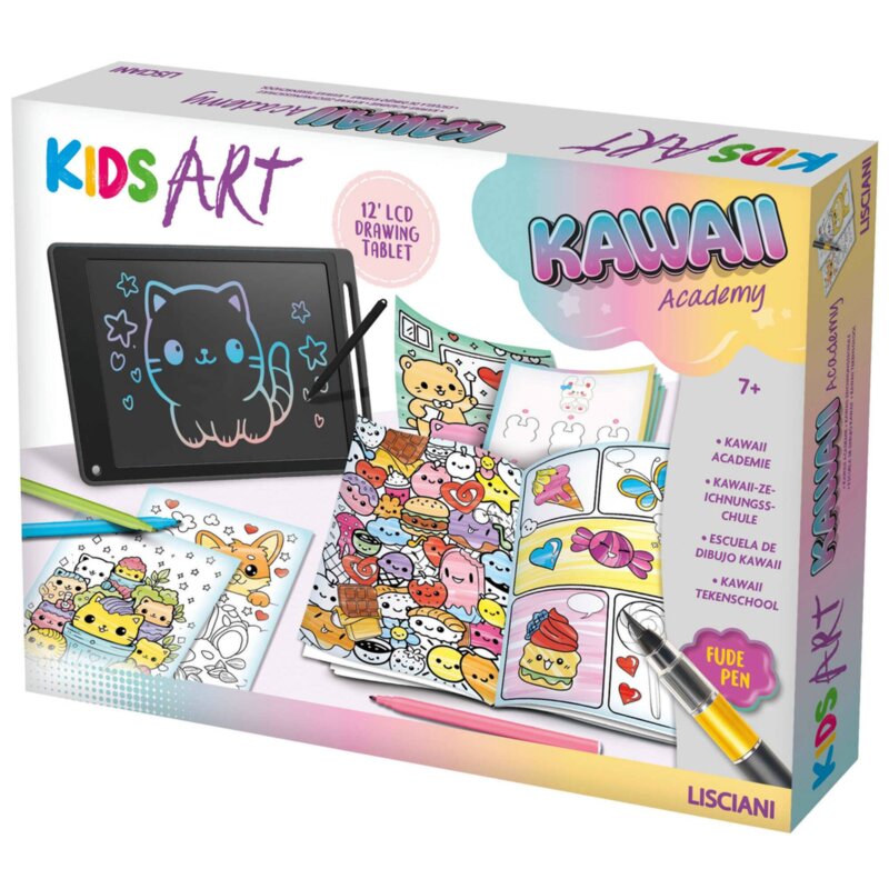 Tablet do rysowania LISCIANI Kids Art Laboratorium Kawaii 304-EX117376