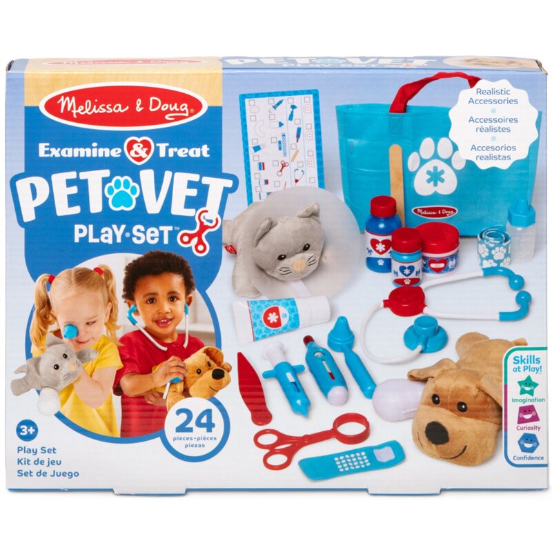 Zabawka zestaw weterynarza MELISSA&DOUG 6074883