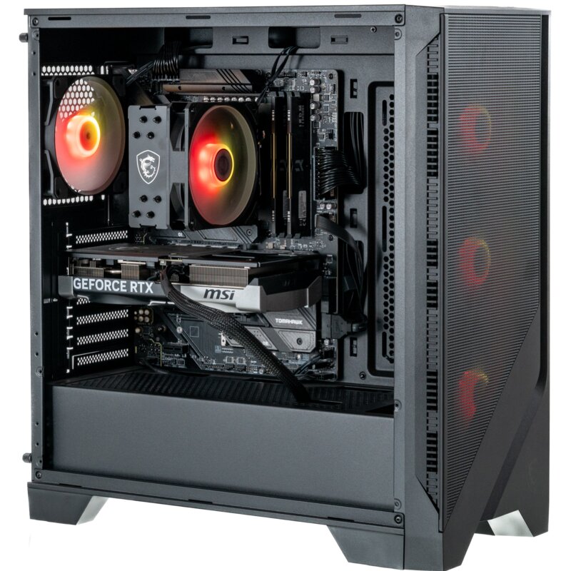 Komputer MAD DOG Powered by MSI F321R-A05WR32WP R5-9600X 32GB RAM 1TB SSD GeForce RTX5070 DLSS 4.5 Wi-FiWindows 11 Professional