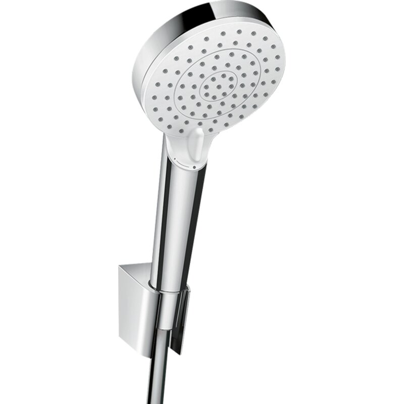 Zestaw prysznicowy punktowy natynkowy HANSGROHE Crometta 26693400 Biały/Chrom