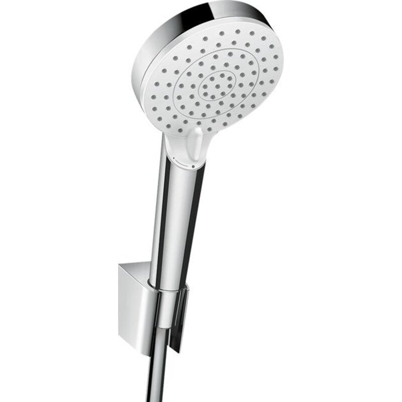 Zestaw prysznicowy punktowy natynkowy HANSGROHE Crometta 100 26694400 Biały/Chrom