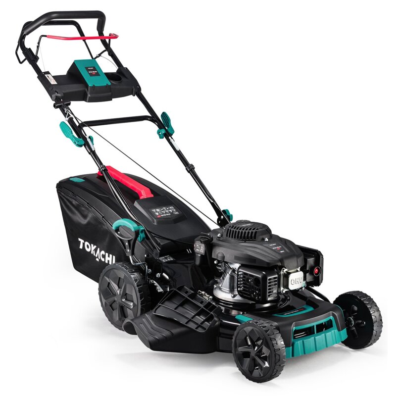 Kosiarka spalinowa TOKACHI Wide Blade 530 z napędem, 53cm, 196 cm3, 4kW, mulczowanie, kosz 65L, silnik Loncin