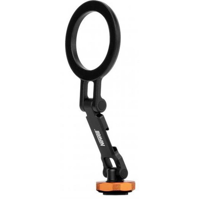 Uchwyt na telefon do statywu NEWELL MagSafe M-Grip Czarno-pomarańczowy