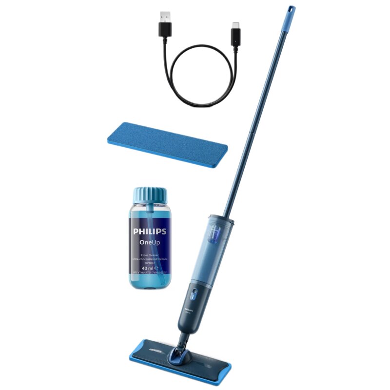 Mop elektryczny PHILIPS OneUp XV3101/01 (Bezprzewodowy)