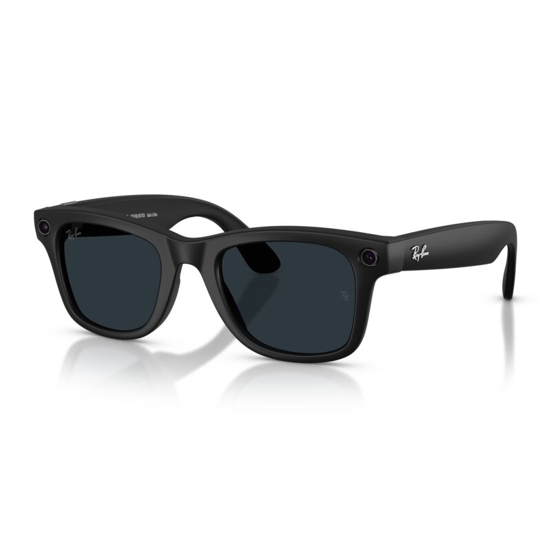 Okulary META Ray-Ban Wayfarer Gen 2 Czarny mat