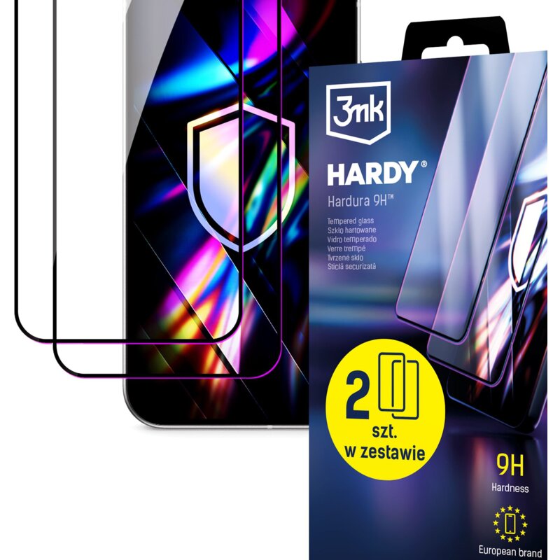 Szkło hartowane 3MK Hardy Hardura 9H do Samsung Galaxy A10/Galaxy A10s (2 szt.)
