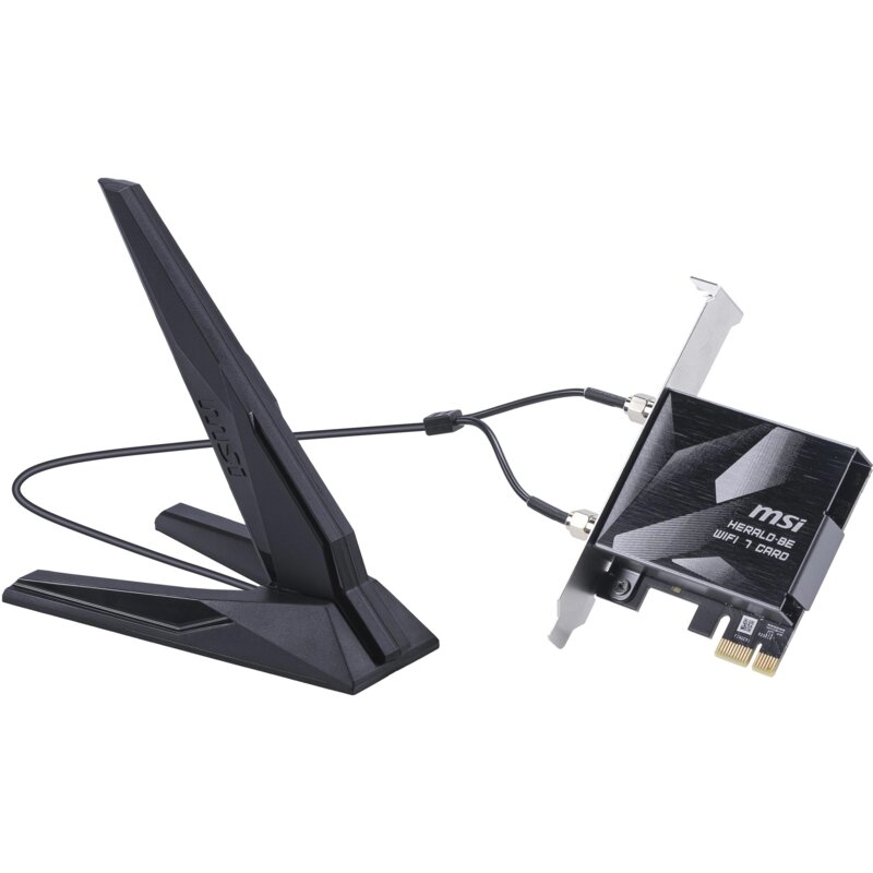 Karta sieciowa MSI HERALD BE9400 PCI Express, Wewnętrzna, 2.4 / 5 / 6 GHz