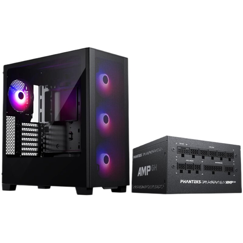 Obudowa PHANTEKS XT Pro Ultra Czarny + Zasilacz AMP GH 850W