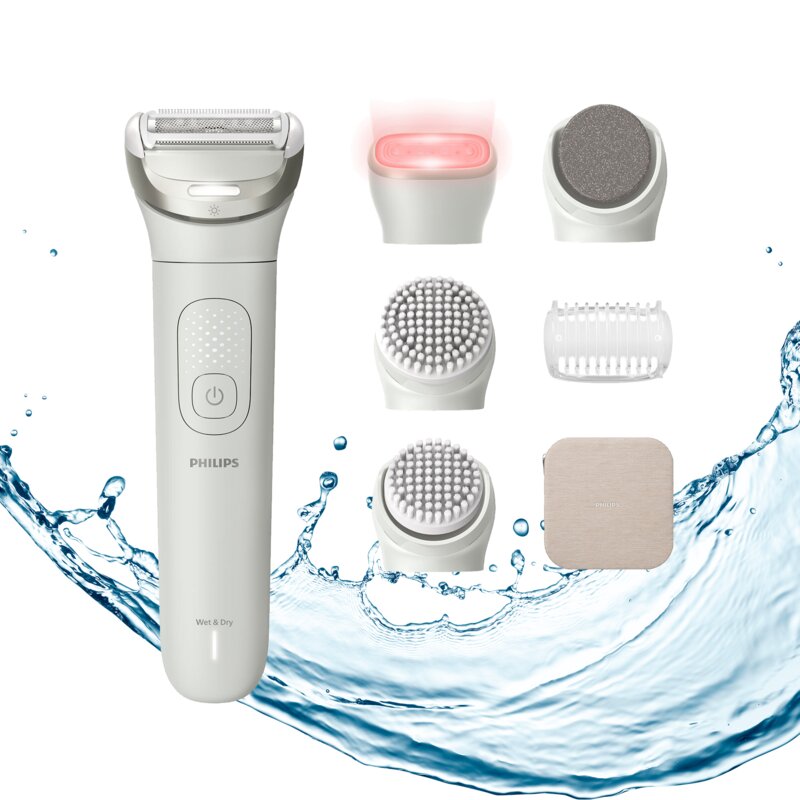 Depilator PHILIPS Seria 9900 BRE748/00 Zestaw pielęgnacyjny Nogi Ciało Twarz