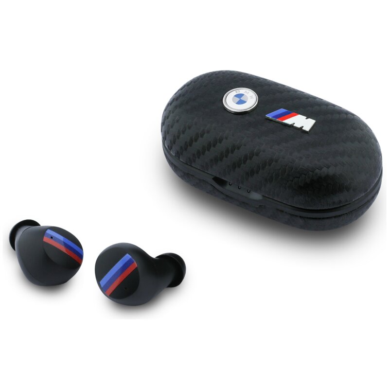 Słuchawki dokanałowe BMW Carbon Metal Logo ENC Czarny