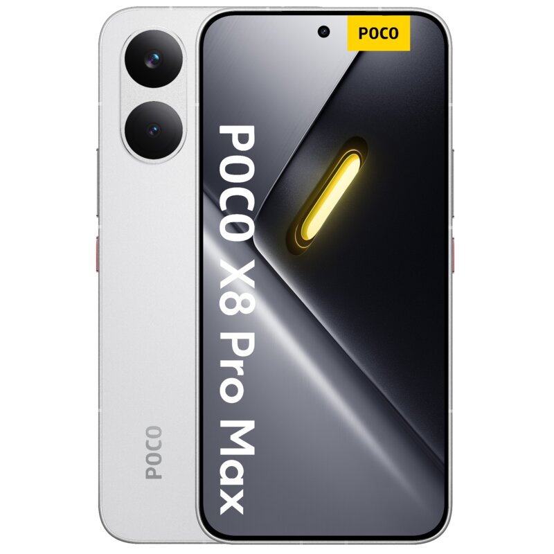 Smartfon XIAOMI Poco X8 Pro Max 5G 12/512GB 6.83" 120Hz Biały