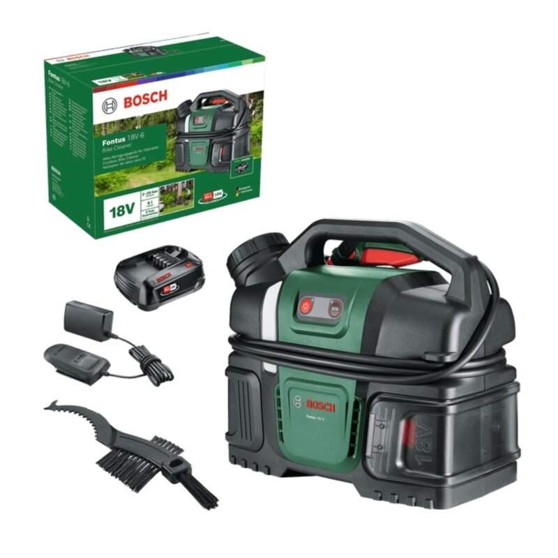 Myjka ciśnieniowa BOSCH Fontus 18V-6 Bike Cleaner 2Ah 06008B6201