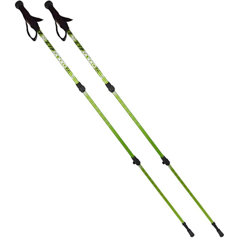 Kijki do nordic walking ENERO Travel (115 – 130 cm) Zielono-czarny
