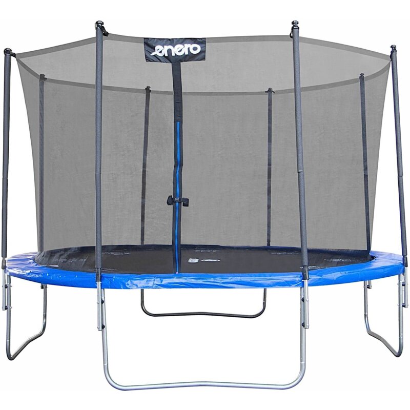 Trampolina ogrodowa ENERO 1078182 366 cm Czarno-niebieski