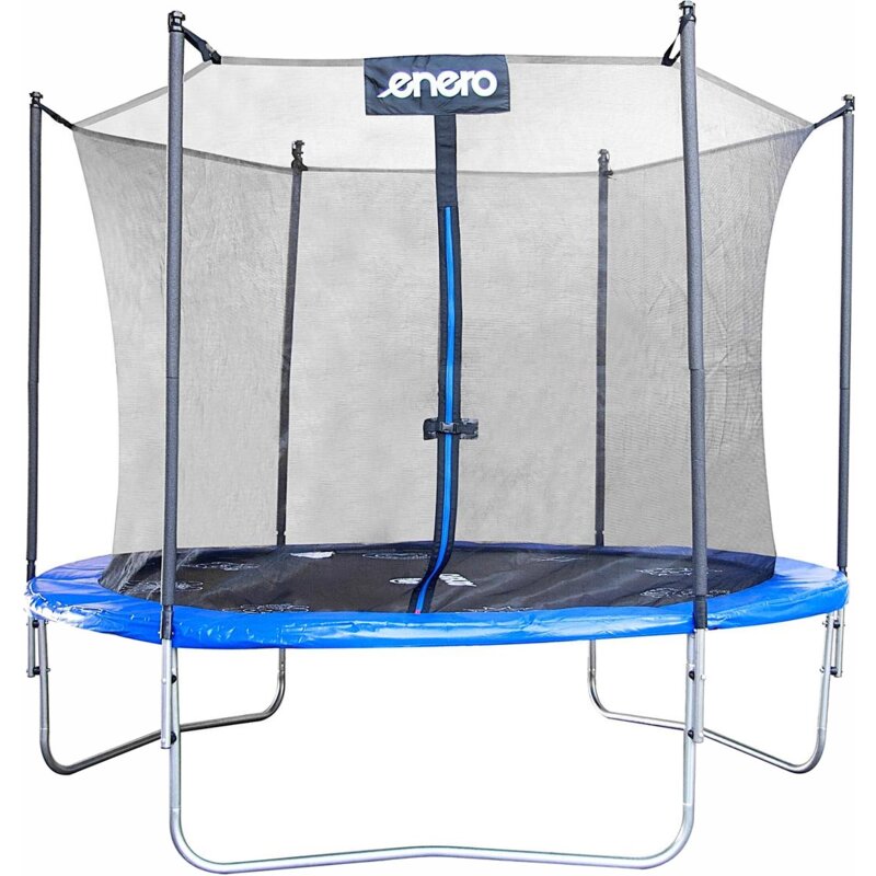 Trampolina ogrodowa ENERO 1078168 244 cm Czarno-niebieski