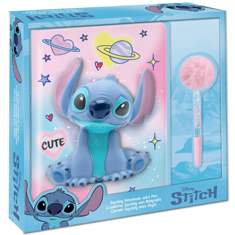 Pamiętnik KIDS EUROSWAN Disney Stitch z długopisem ST00142