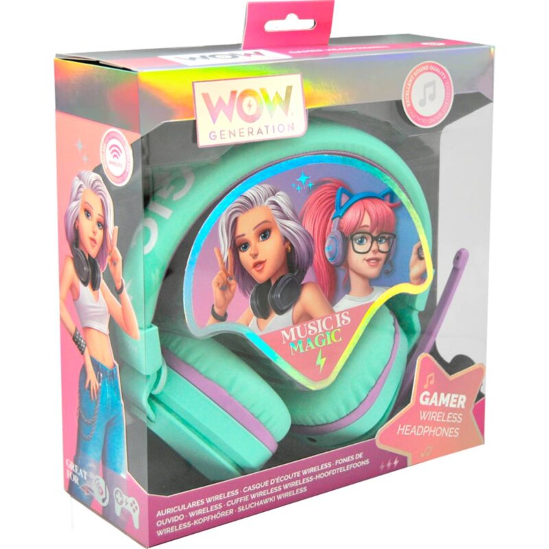 Zabawka słuchawki nauszne KIDS EUROSWAN WOW Generation WOW00026