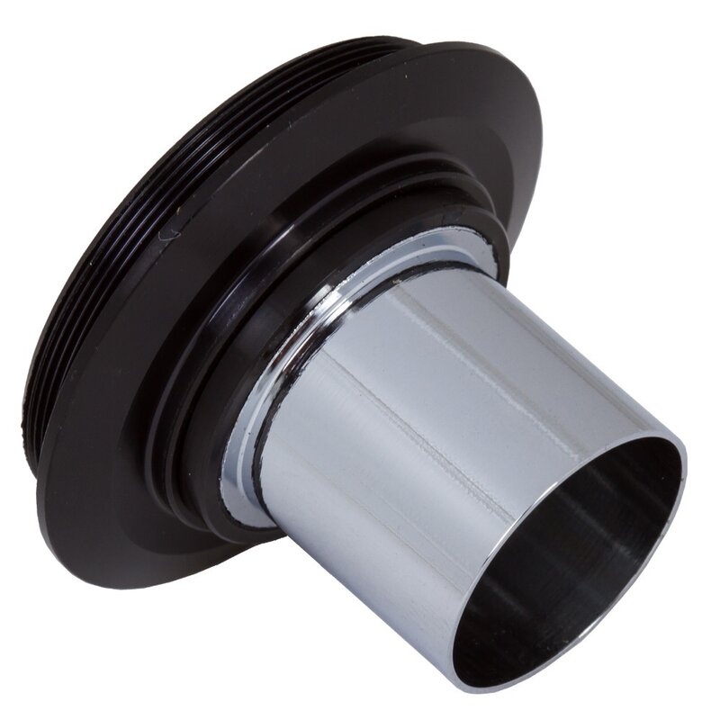 Adapter fotograficzny BRESSER z tubusem 23 mm Czarno-srebrny