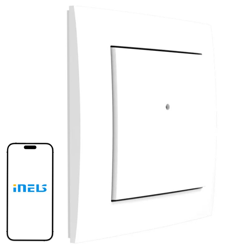 Włącznik światła INELS RFWB-40G/MT Biały