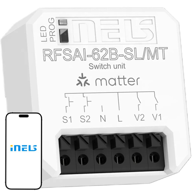 Inteligentny przełącznik INELS RFSAI-62B-SL/MT