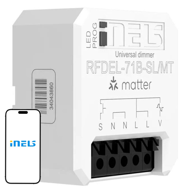 Ściemniacz INELS RFDEL-71B-SL/MT