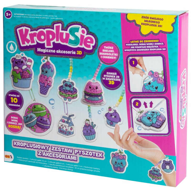Zestaw kreatywny EPEE Kroplusie Foodie Squishy Sponge EP60705