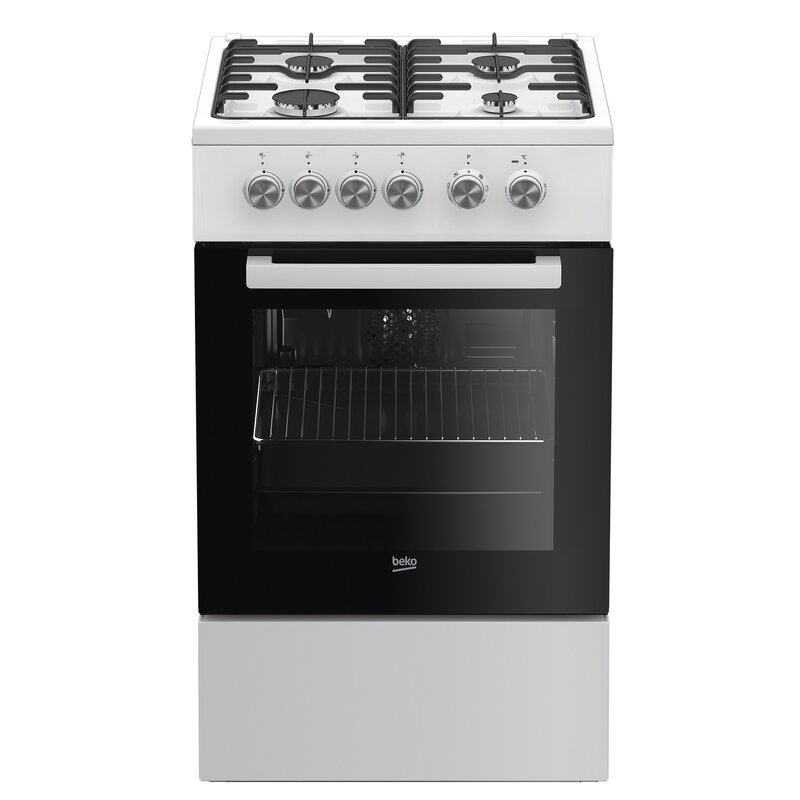 Kuchnia gazowo-elektryczna BEKO FSE52020DWD Grill Termoobieg Czyszczenie parą 50cm