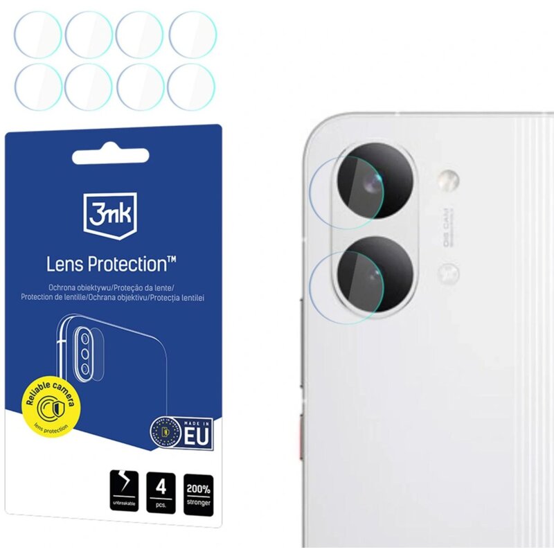 Szkło hybrydowe na obiektyw 3MK Lens Protection do Xiaomi Poco X8 Pro Max