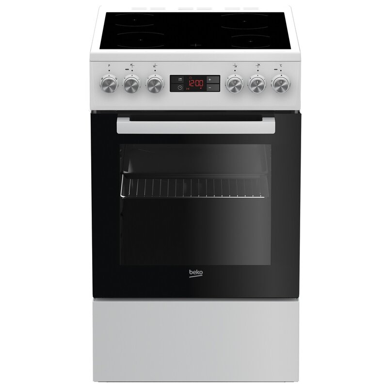 Kuchnia BEKO FSM57300GW Grill Termoobieg Czyszczenie parą