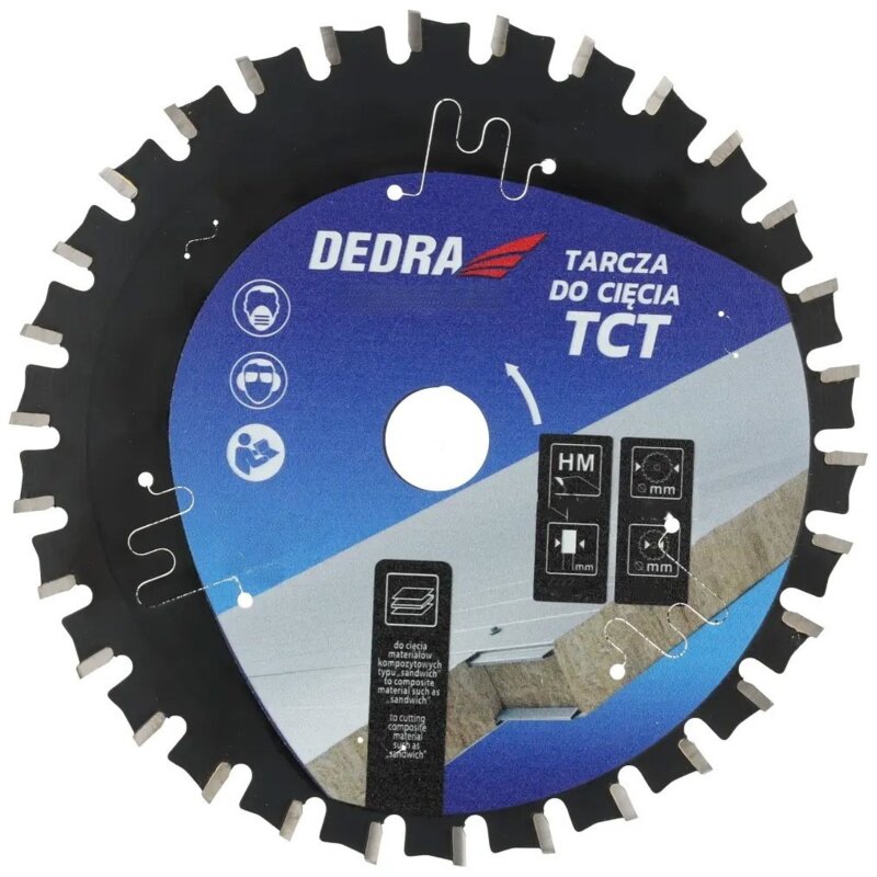 Tarcza do cięcia DEDRA HB21036 210 mm