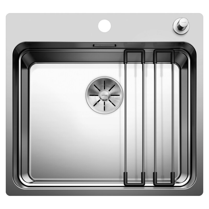 Zlewozmywak BLANCO Etagon 500-IF/A 521748 z kor. InFino Srebrny