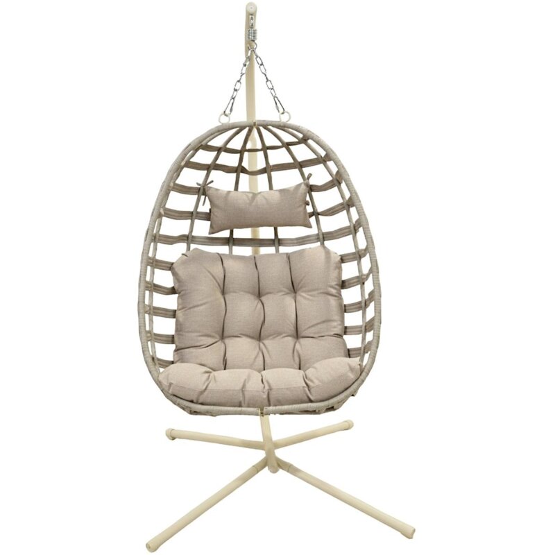 Fotel wiszący PROGARDEN 848404 Beżowy