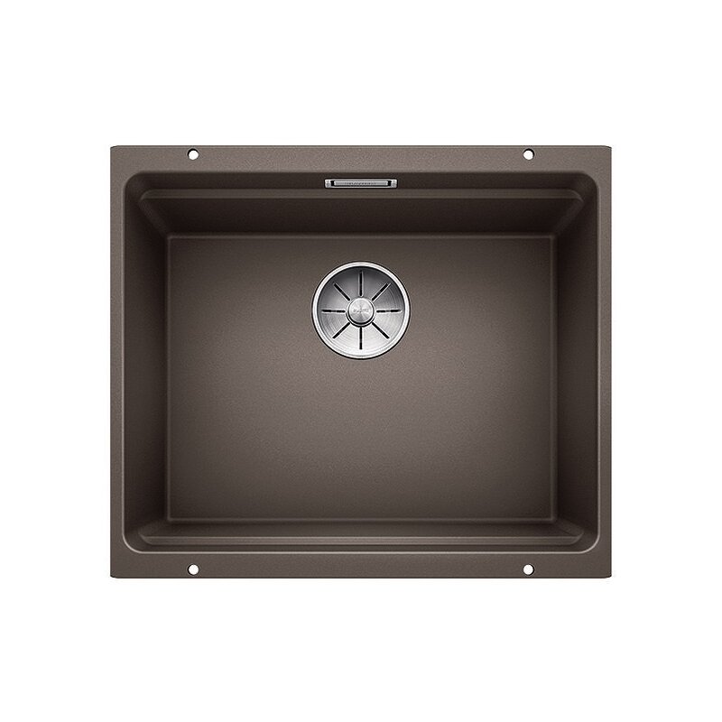 Zlewozmywak jednokomorowy BLANCO Etagon 500-U 522236 Kawowy 46 x 53
