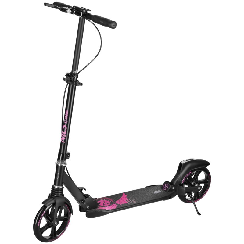 Hulajnoga NILS EXTREME HM800 Czarno-różowy