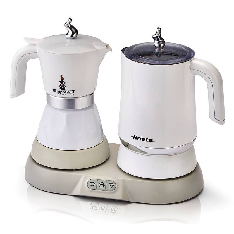 Kawiarka ARIETE Breakfast Station 1344 Biały 250 ml