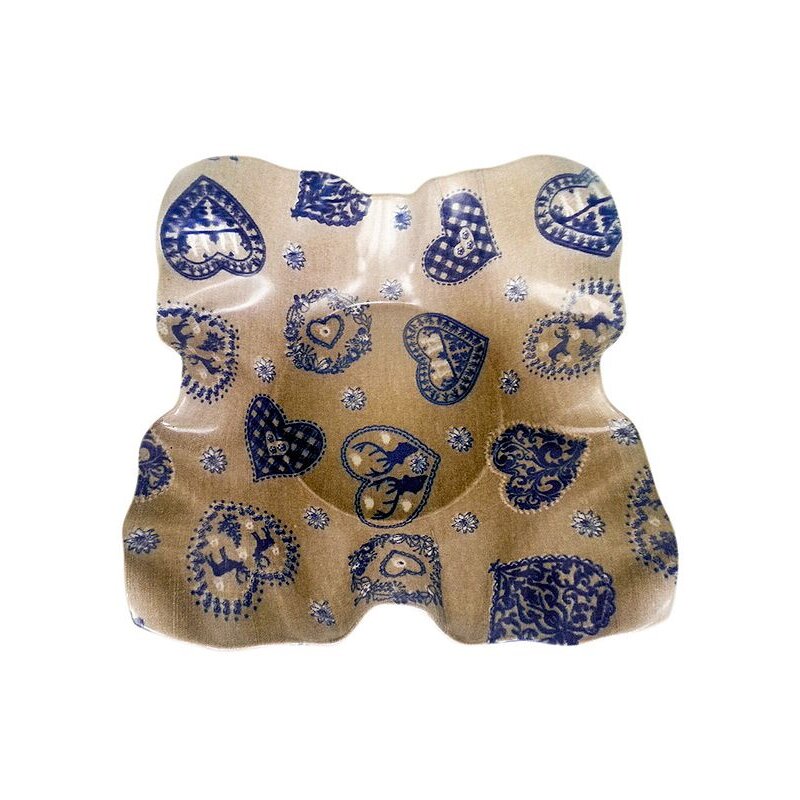 Taca VIVENZI Blue Heart (30 x 30 cm)