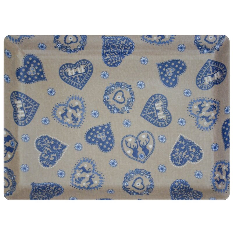Taca VIVENZI Blue Heart (50 x 37 cm)