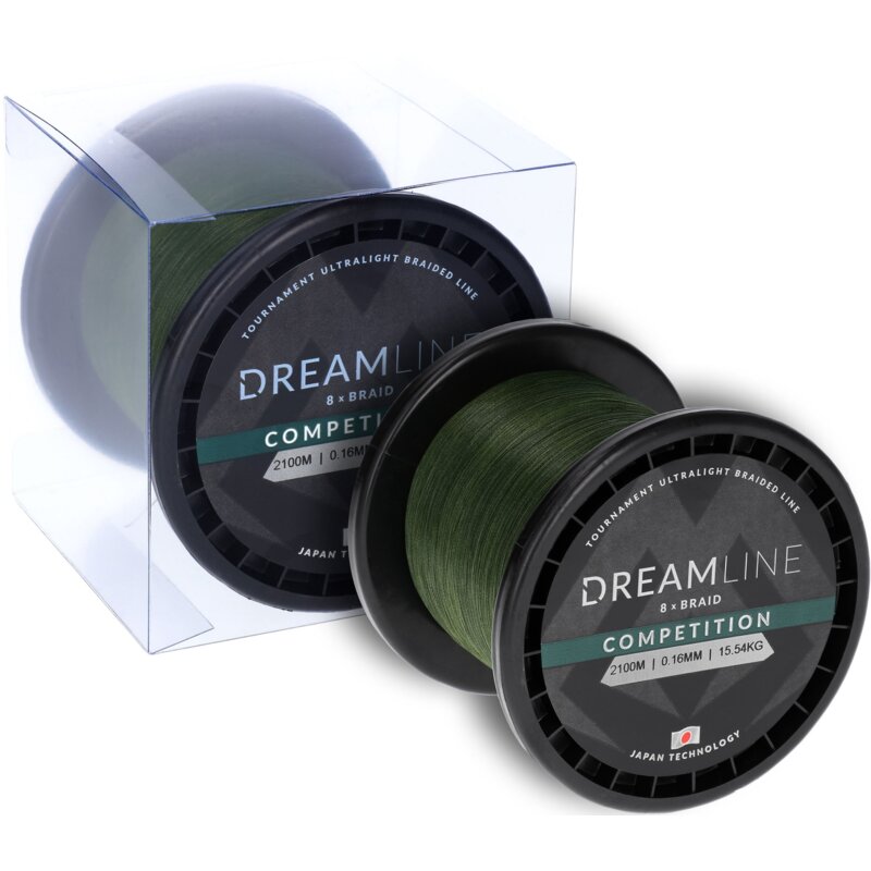 Plecionka MIKADO Dreamline Competition 0.18 mm / 2100 m Zielony