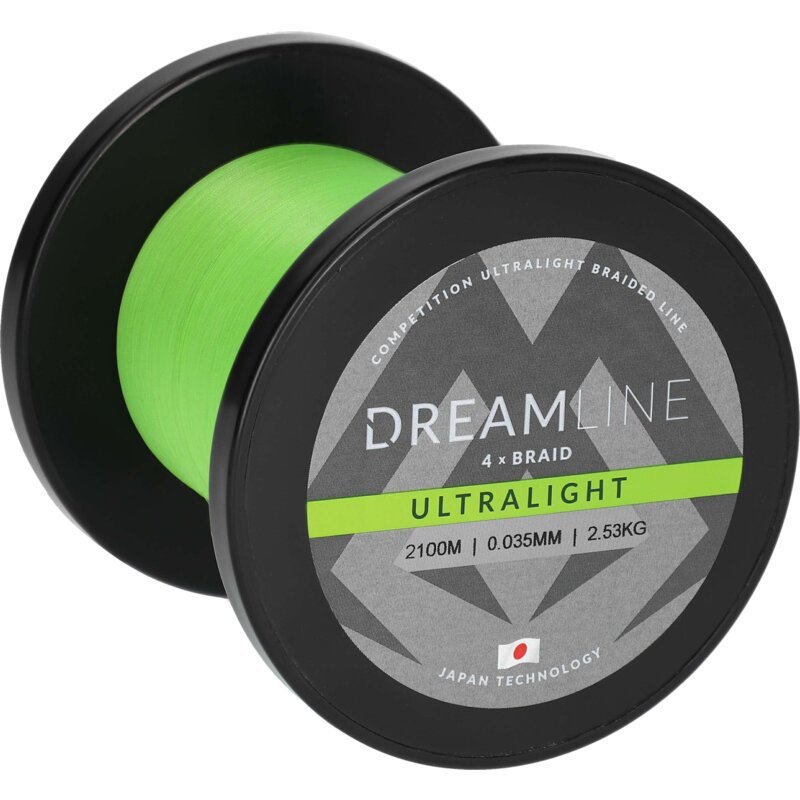 Plecionka MIKADO Dreamline Ultralight 0.035 mm / 2100 m Zielony