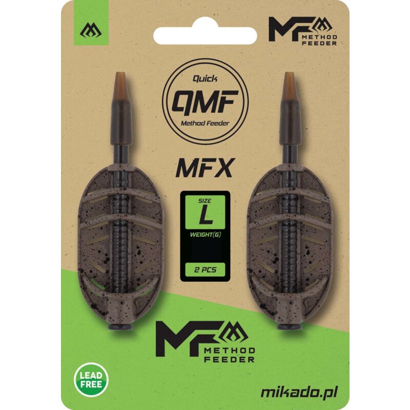 Koszyczek do metody MIKADO Feeder Mfx Q.M.F. L 15g (2 szt.)