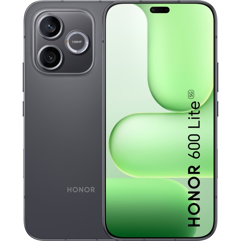 Honor 600 Lite 5G 8/128GB 6,6" 108Mpix Czarny