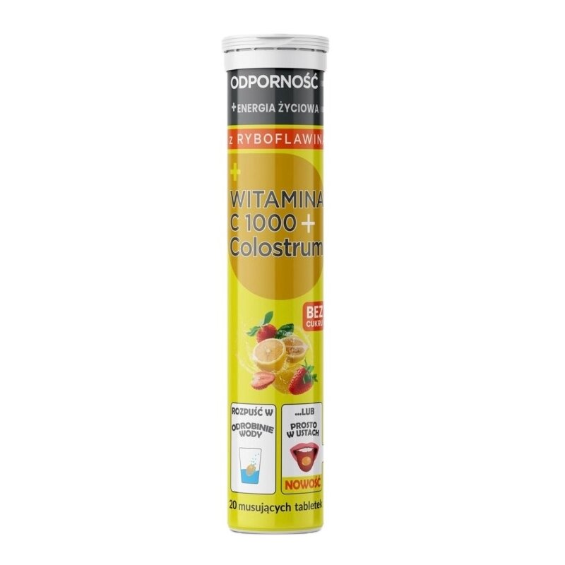 Witamina C + Colostrum COLOSTRUM Duo (20 tabletek)