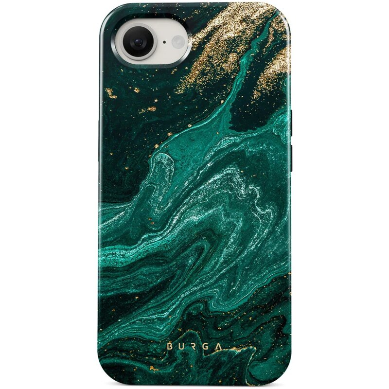 Burga Emerald Pool MagSafe do iPhone 16e Zielony